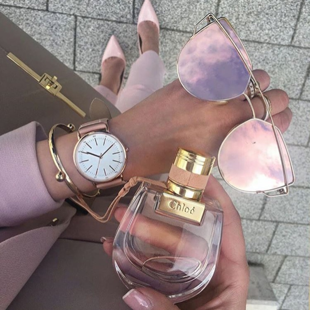 Gorgeous Rose Gold Mirrored Sunglasses